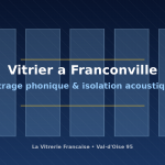 Vitrier a Franconville : vitrage phonique et isolation acoustique en Val-d'Oise