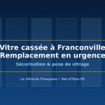 Vitrier à Franconville : remplacement de vitre cassée en urgence